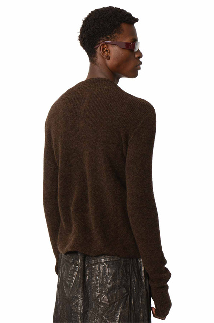 Camisola RICK OWENS Concordians Headon Castanha - 3
