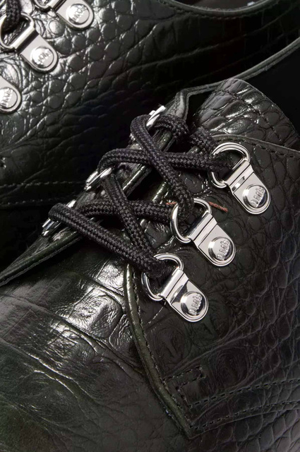 DR. MARTENS 1461 Steel Toe 3-Eye Shoes Green - 5