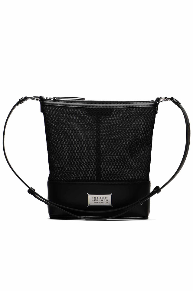 Maison Margiela black Bag with logo - 4