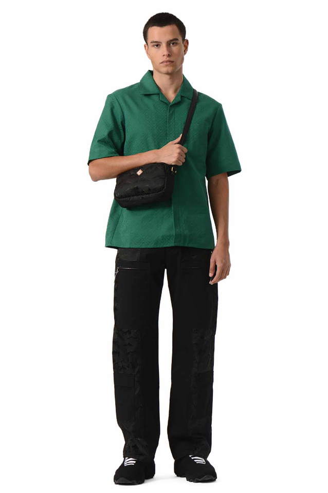 CASABLANCA Monogram Jacquard Shirt Green - 2