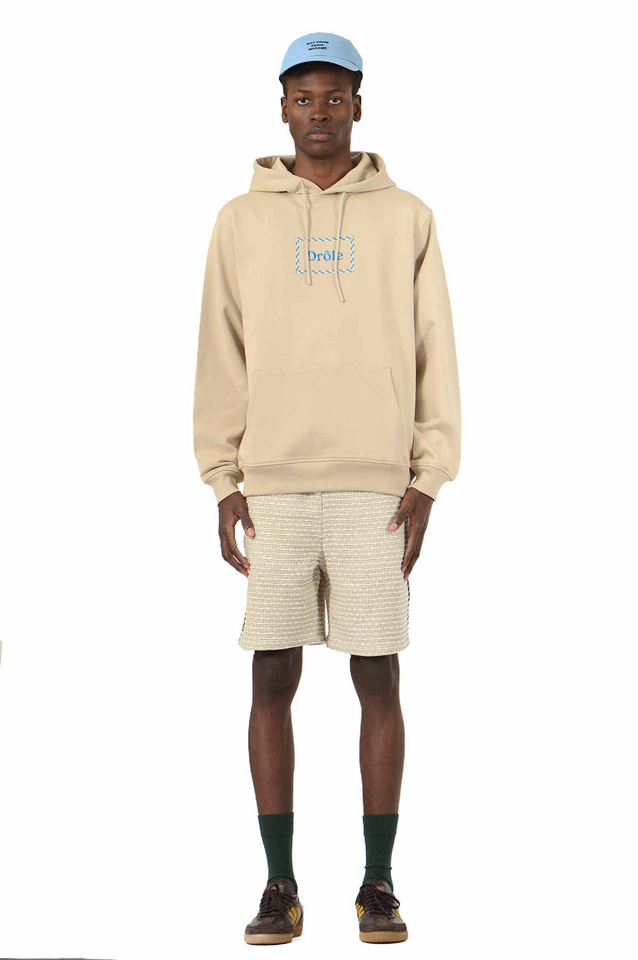 DRÔLE DE MONSIEUR Tweed Shorts Cream - 2