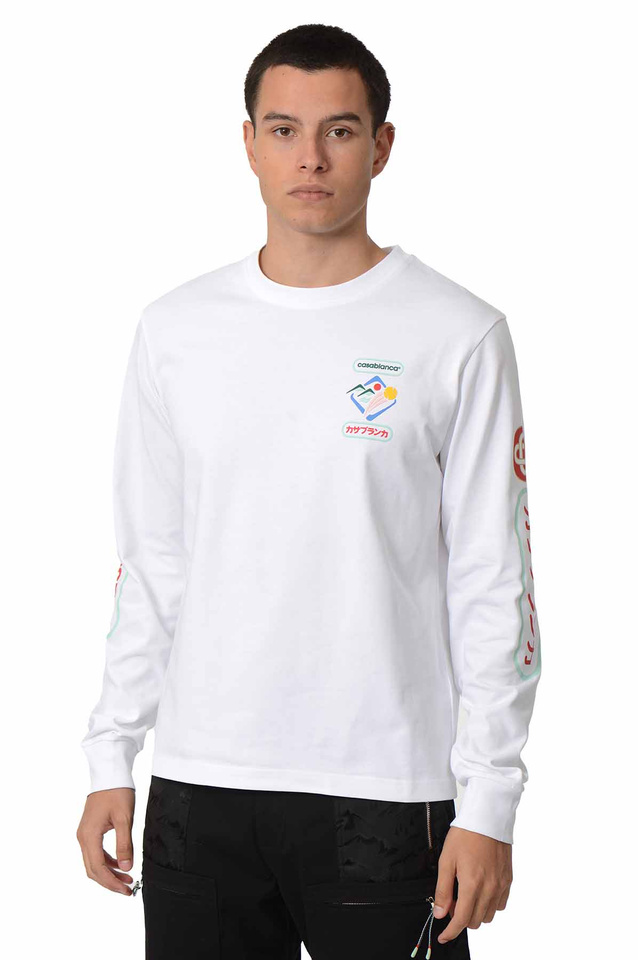 CASABLANCA Montagne Sportif  Long Sleeve T-shirt  - 1