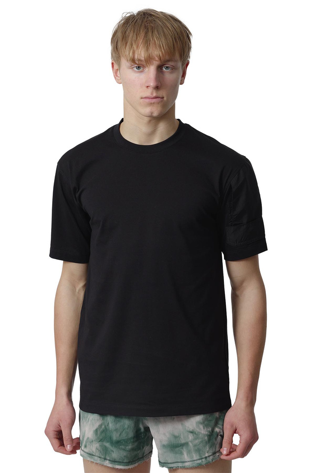 Y-3 Utility Short Sleeve T-Shirt Black  - 1