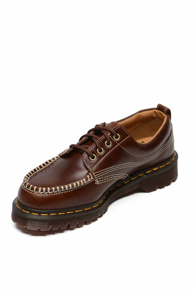 DR. MARTENS Lowell Leather Shoes Brown - 3