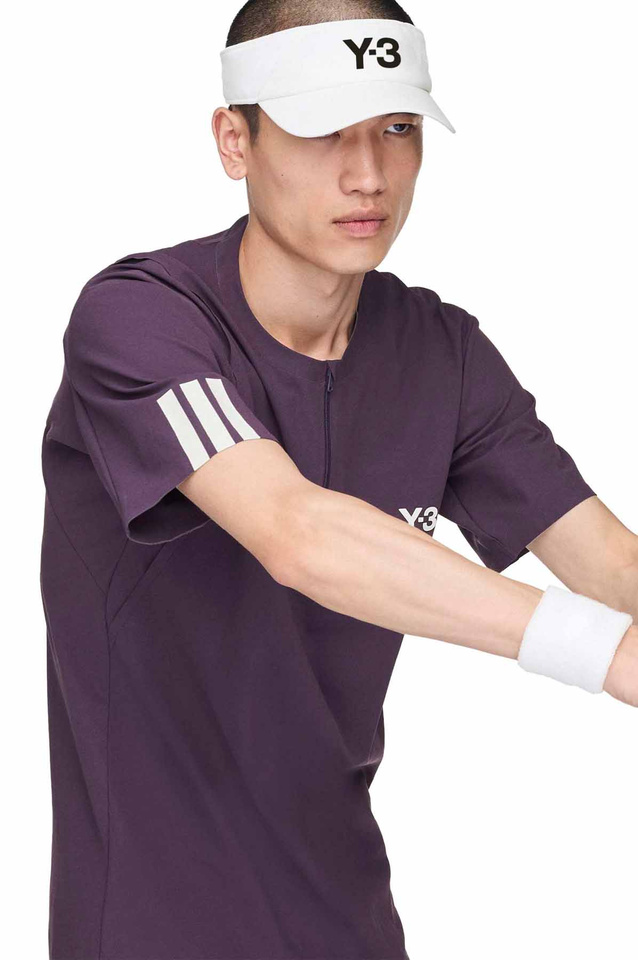 T-shirt Y-3 Ténis Freelift Zip Aurora Plum - 4