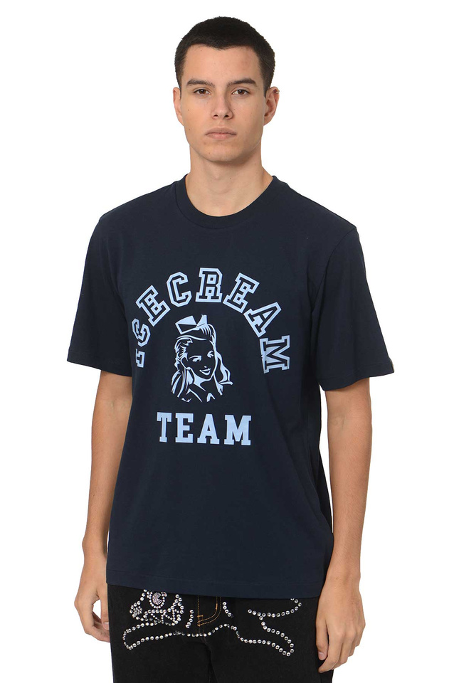 T-shirt ICECREAM Team Navy - 1