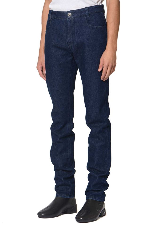RAF SIMONS Slim Fit Blue Jeans - 1
