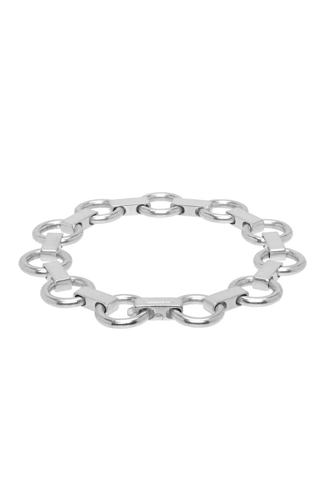 JIL SANDER Handcrafted Silver Bracelet  - 3