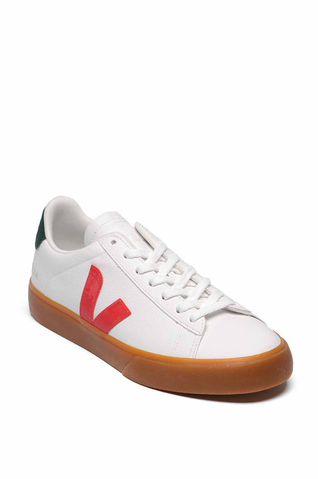 VEJA Campo Chromefree Leather Sneakers Branco/Pekin/Poker/Natural - 2