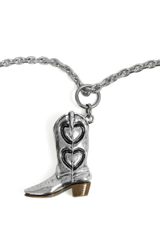 TWOJEYS Icon Boot Necklace Silver - 3