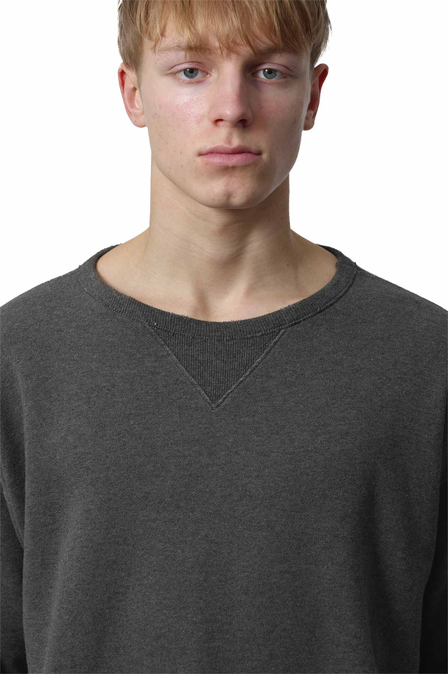 MAISON MARGIELA Oversized Sweatshirt Grey - 6