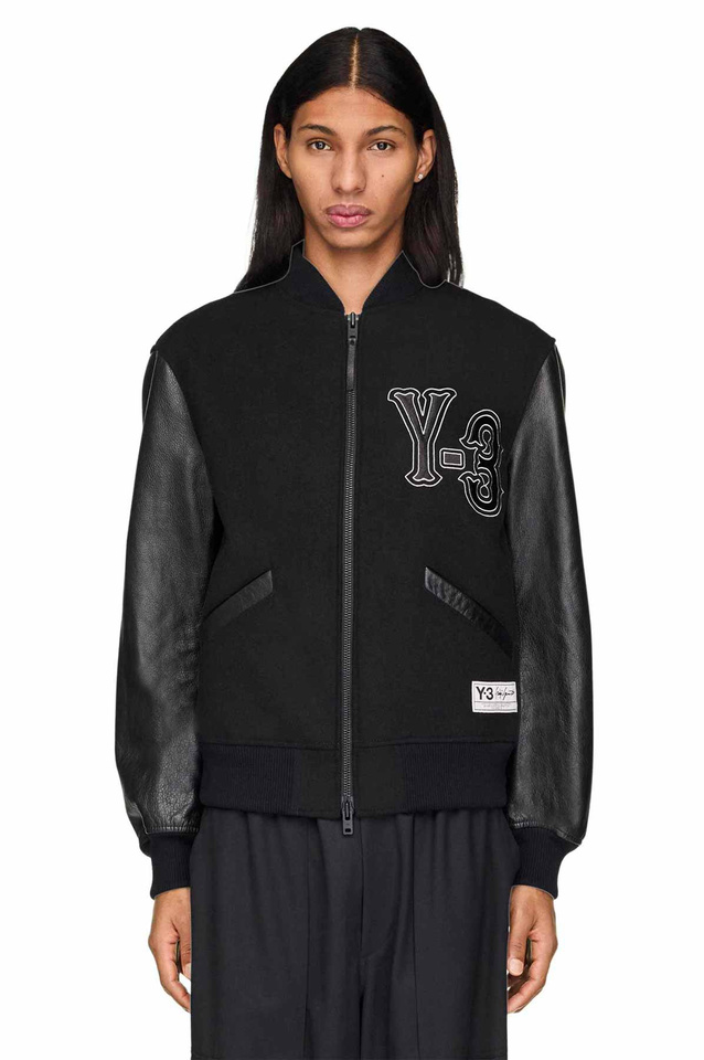  Casaco Y-3 Collegiate Preto - 3