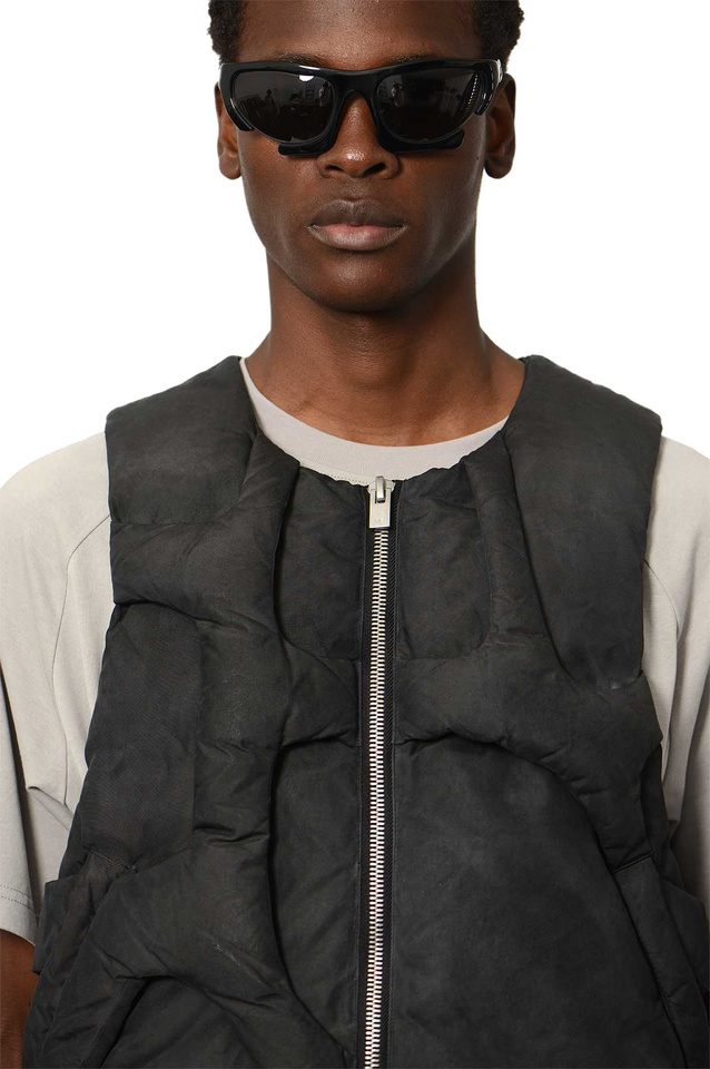 Colete HELIOT EMIL DIffusion Preto desbotado - 4