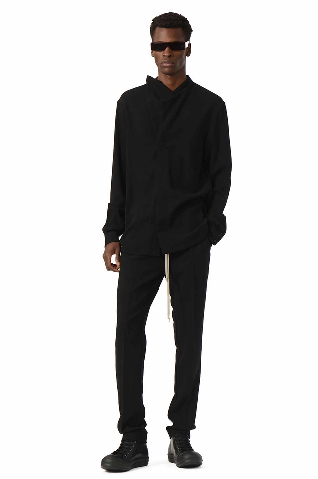 RICK OWENS Concordians Island Shirt Black - 2