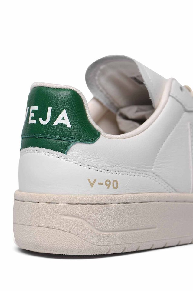 VEJA V-90 Leather Sneakers Golf - 3