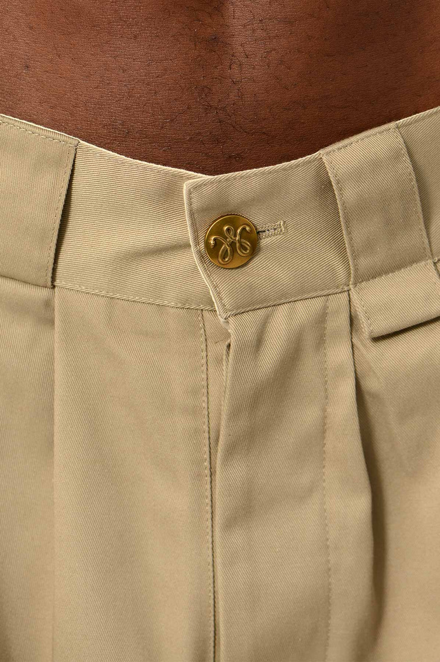 WILLY CHAVARRIA Borracho Shorts Khaki - 6