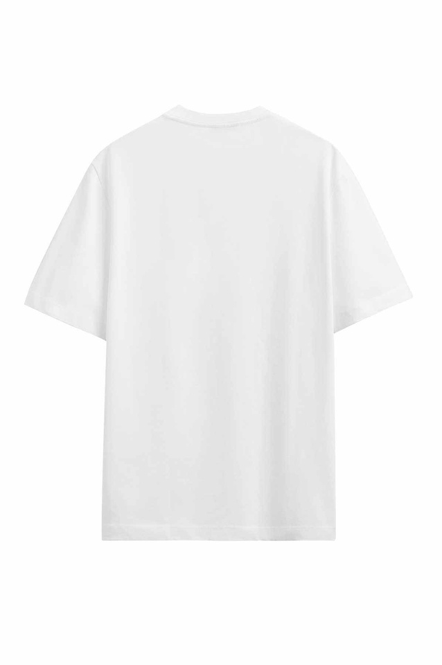 T-shirt WRONG WEATHER Rain Or Shine Branco/Turquesa - 2