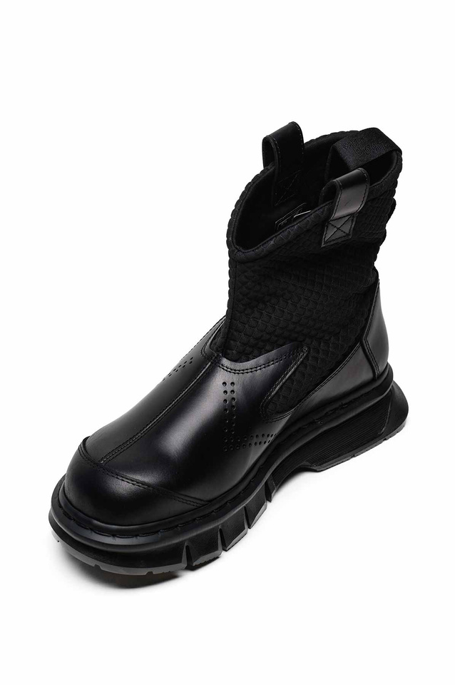 DR MARTENS QUBiST Rigger Boots Black  - 3