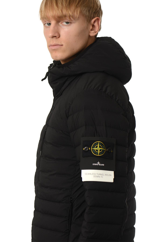 STONE ISLAND 4100020 SEAMLESS TUNNEL Jacket Black - 5