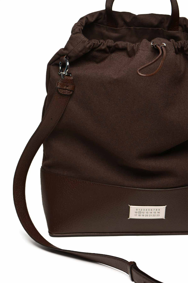 Maison Margiela Medium 5ac Drawstring Backpack - 3