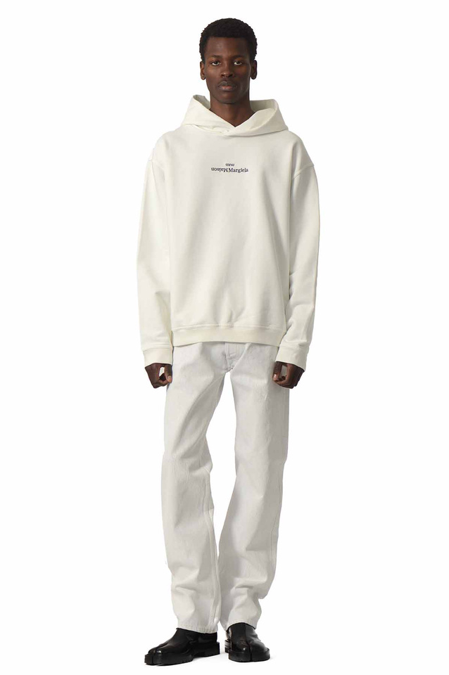 MAISON MARGIELA Hooded Sweatshirt White - 2
