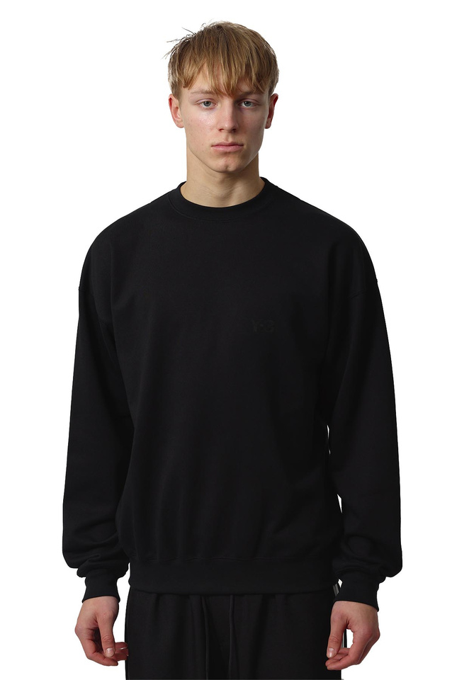 Camisola com gola redonda Y-3 FT Preto - 1