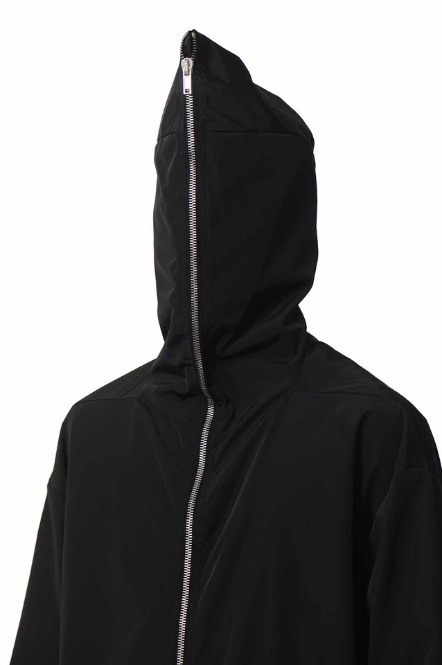 RICK OWENS Hollywood Hooded Gimp Coat - 5