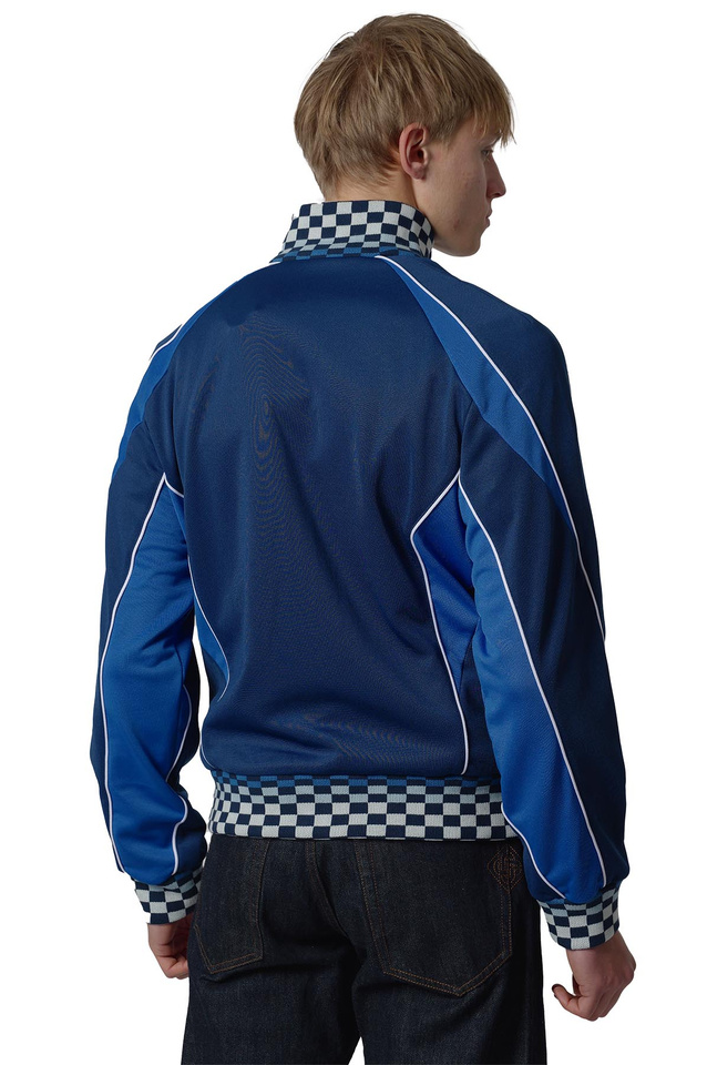 CASABLANCA Cyber Tricot Track Jacket Blue - 3