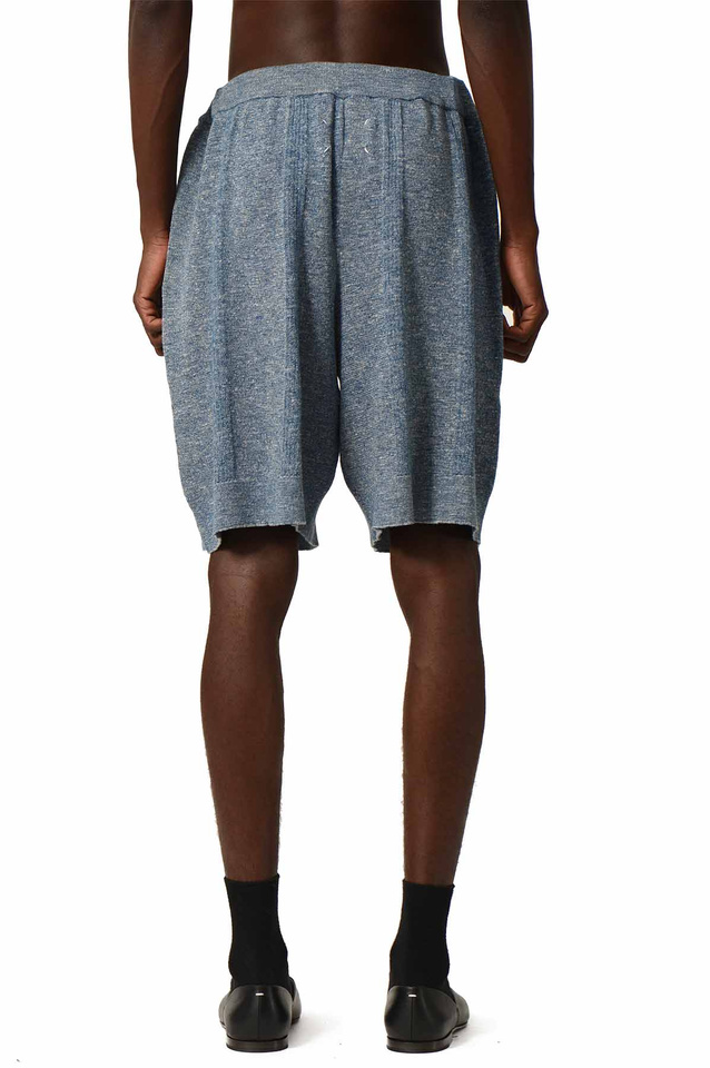 Maison Margiela Striped Shorts Petrol - 3