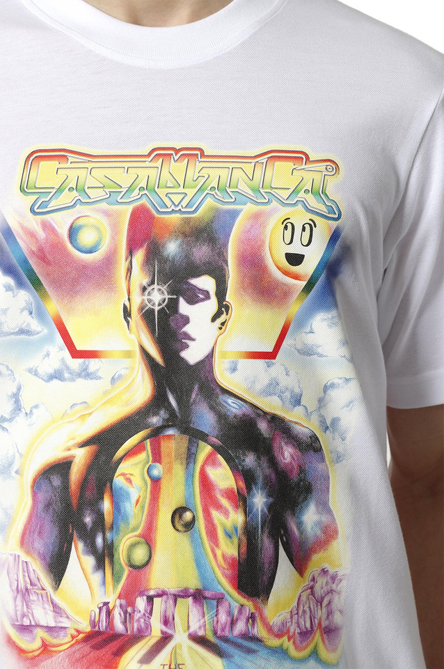 CASABLANCA The Essential Experience T-shirt White - 4