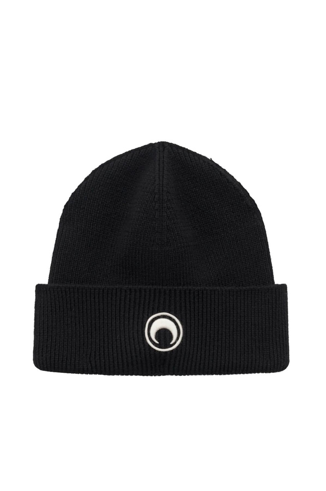 Gorro de malha de lã merino MARINE SERRE Preto - 1