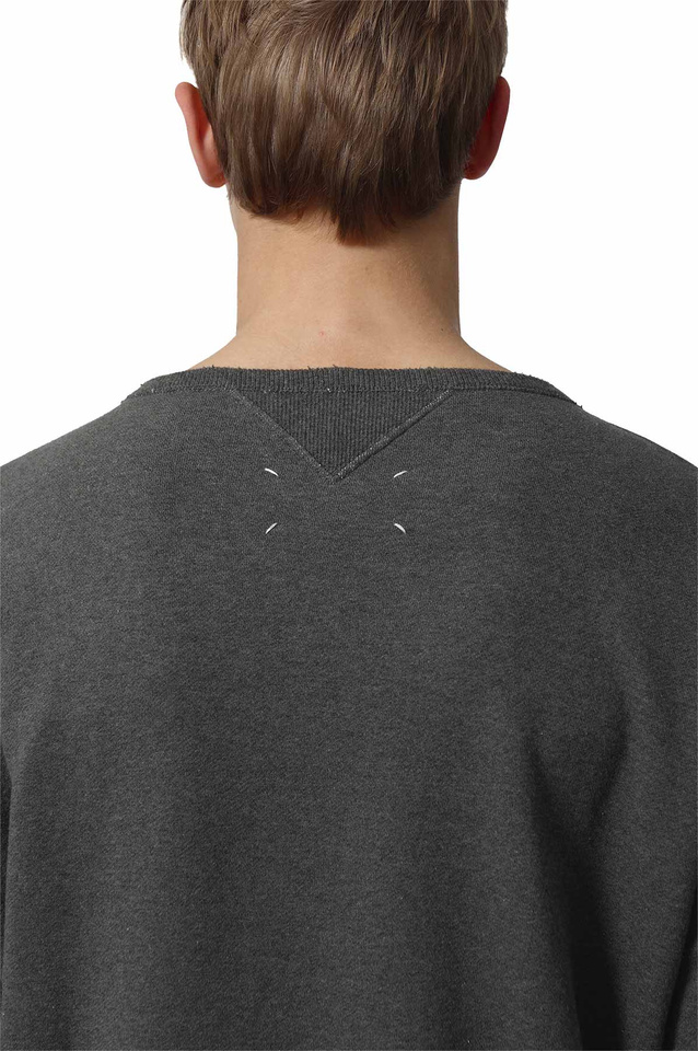 MAISON MARGIELA Oversized Sweatshirt Grey - 5