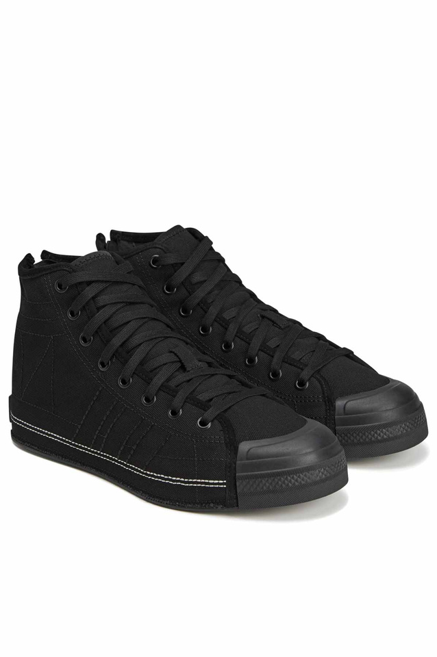 Y-3-N Nizza Hi Sneakers Black - 2