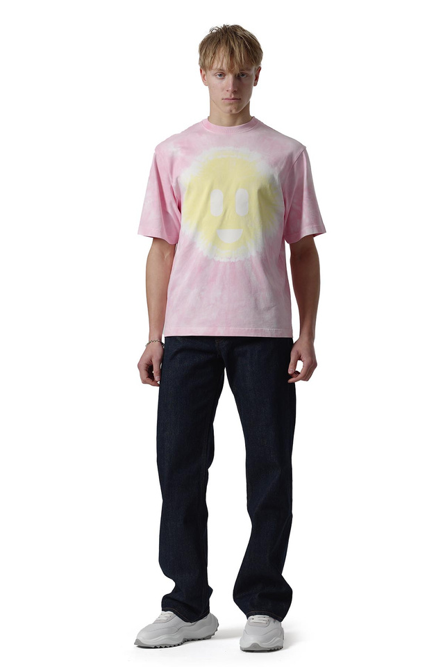CASABLANCA Tie Dye T-shirt Pink - 2