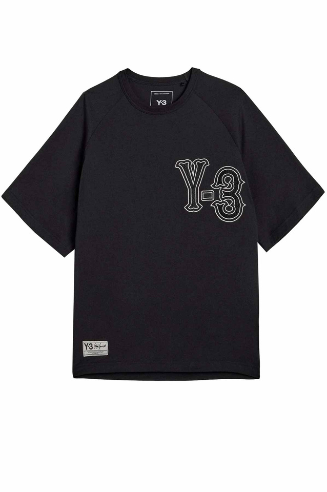 T-shirt de manga curta Y-3 Elite 5 GFX Preto - 1