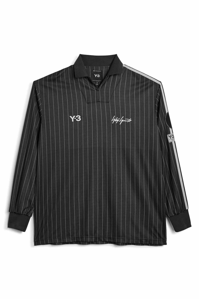 Y-3 Zinedine Zidane Football Long Sleeve Jersey T-shirt  - 3