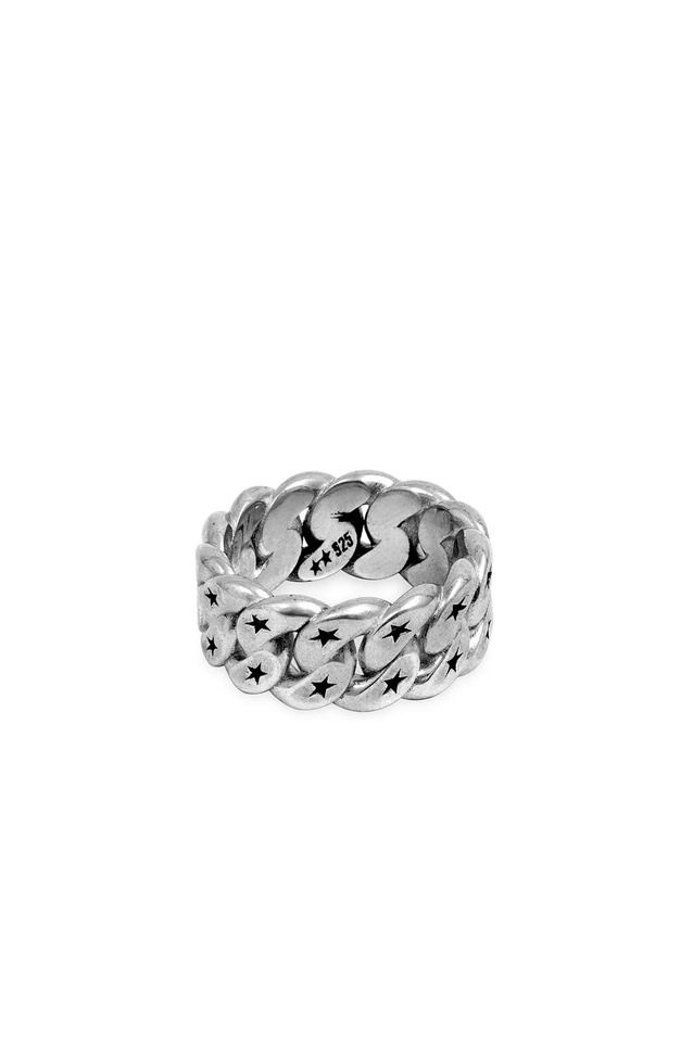TWOJEYS Cuban Monogram Ring Silver - 1