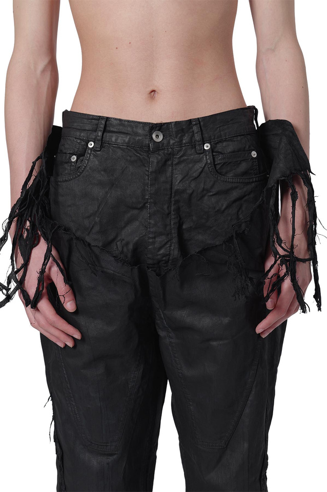 DRKSHDW Temple Slivered Bootcut Jeans Black - 5