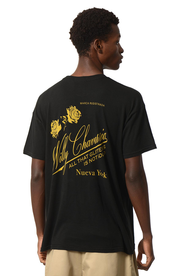 WILLY CHAVARRIA Willy Label Easy T-shirt Black - 1