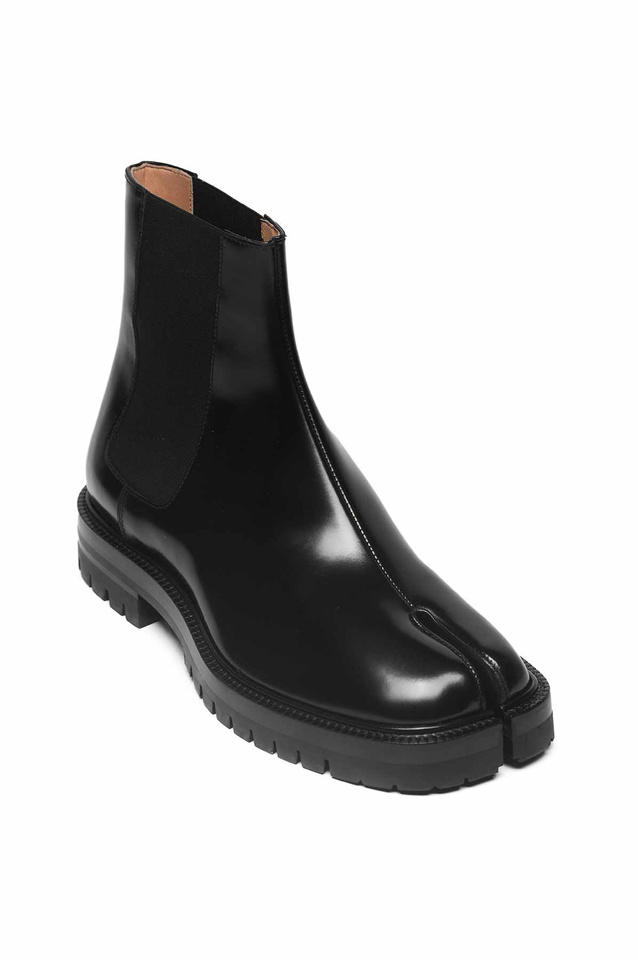 MAISON MARGIELA Tabi Chelsea Boots Black - 2