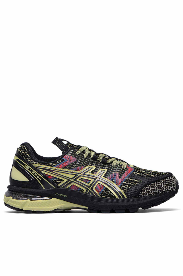 ASICS US4-S GEL-TERRAIN Black/Neon Lime Sneakers - 1