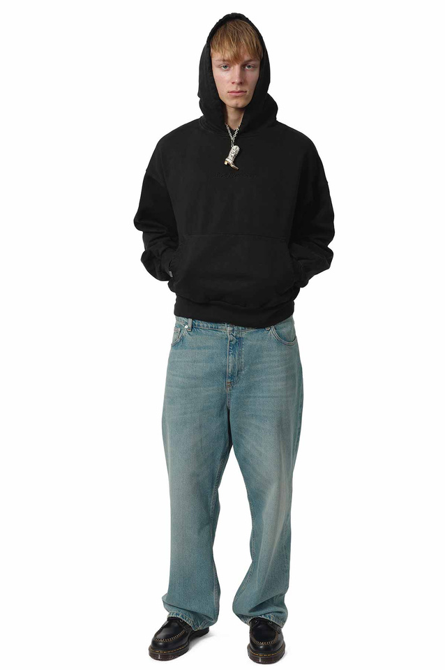 TWOJEYS Stone Washed Black Icon Hoodie - 2