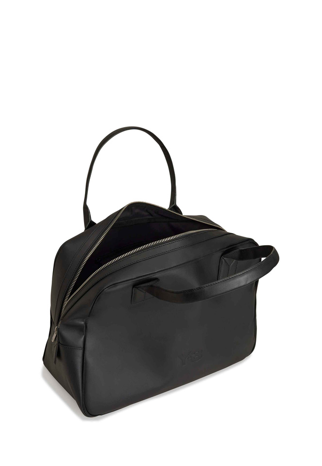 Y-3 Leather Airliner Bag - 2