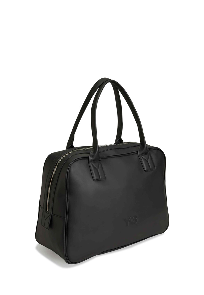 Y-3 Leather Airliner Bag - 3