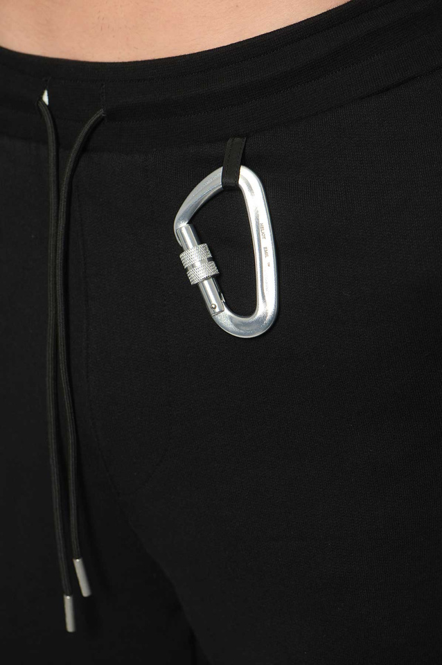 HELIOT EMIL Carabiner Joggers Black - 5