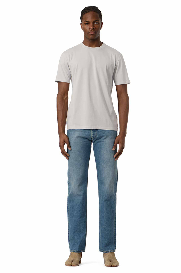 MAISON MARGIELA Organic Cotton T-shirt Lilac - 2