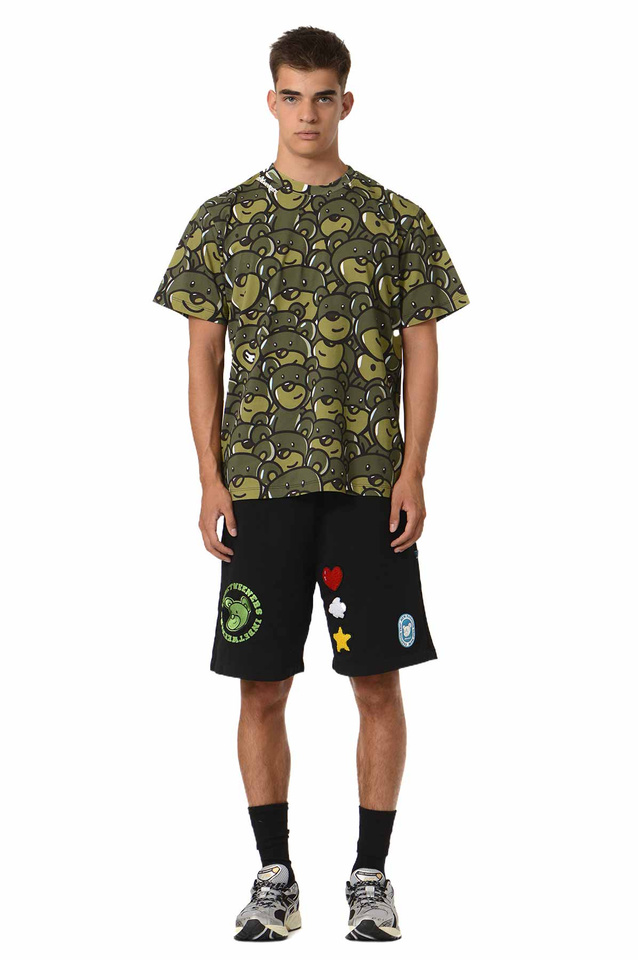 T-shirt INBETWEENERS Camou Bear OG Verde - 2