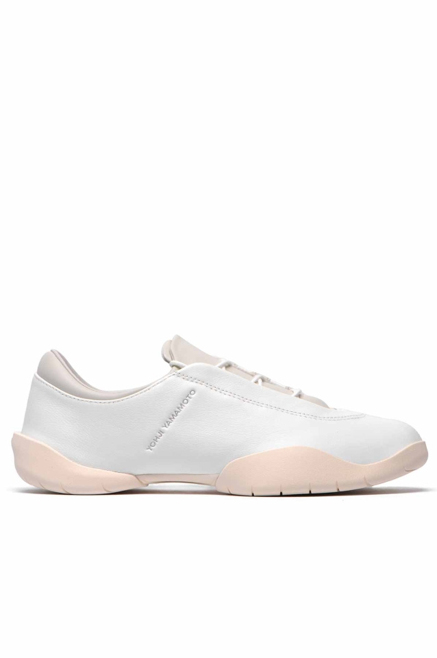 Y-3 Regu Leather Sneakers White - 1