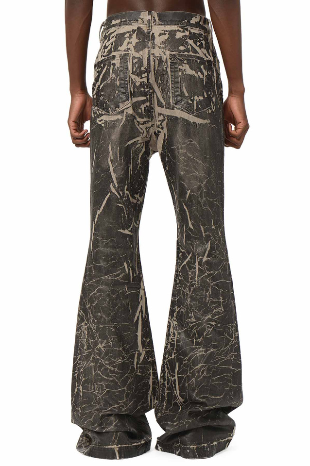 DRKSHDW Concordians Bolan Bootcut Jeans Black Washed Foil - 4