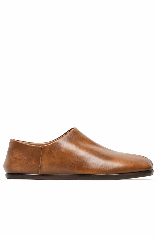 MAISON MARGIELA Tabi Babouche Shoes Brown - 1